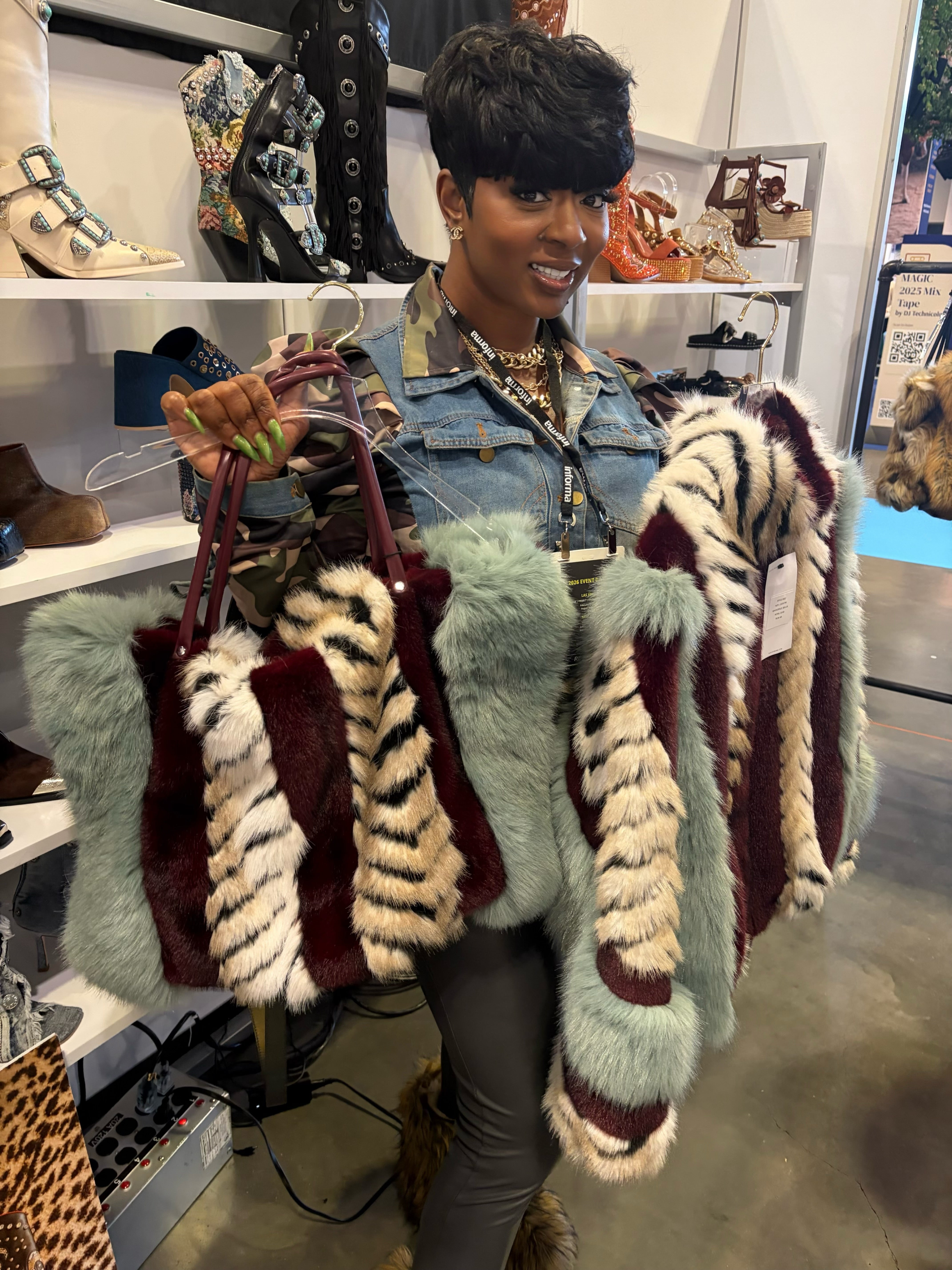 Trina Tribal Fur Jacket (Pre-Order 11/25/25)