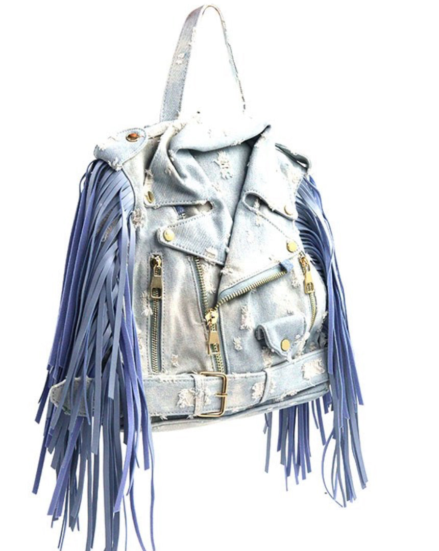 Daniel Denim Distressed Bag