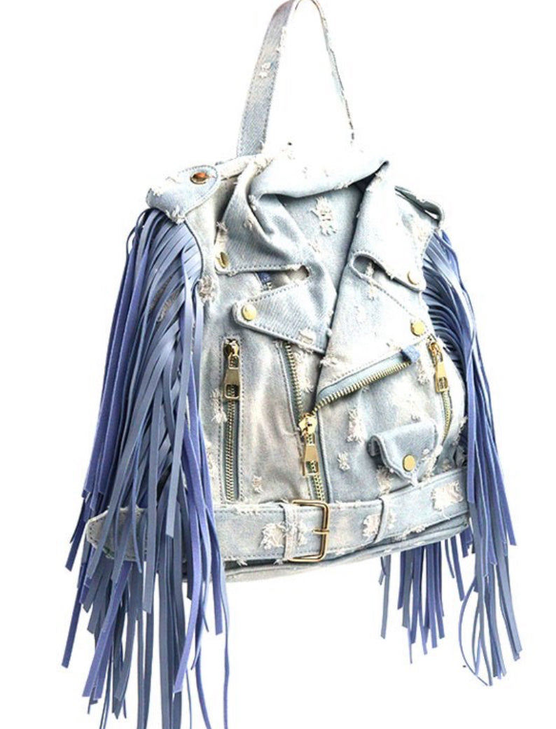 Daniel Denim Distressed Bag