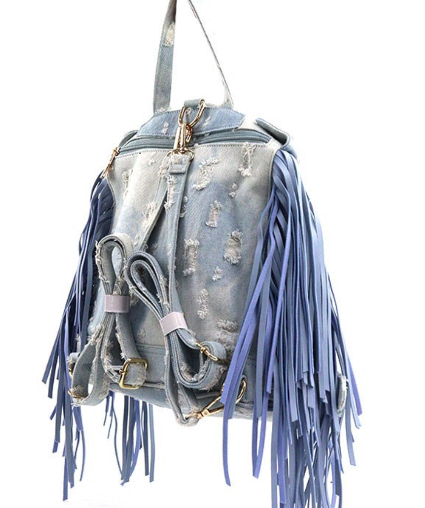 Daniel Denim Distressed Bag