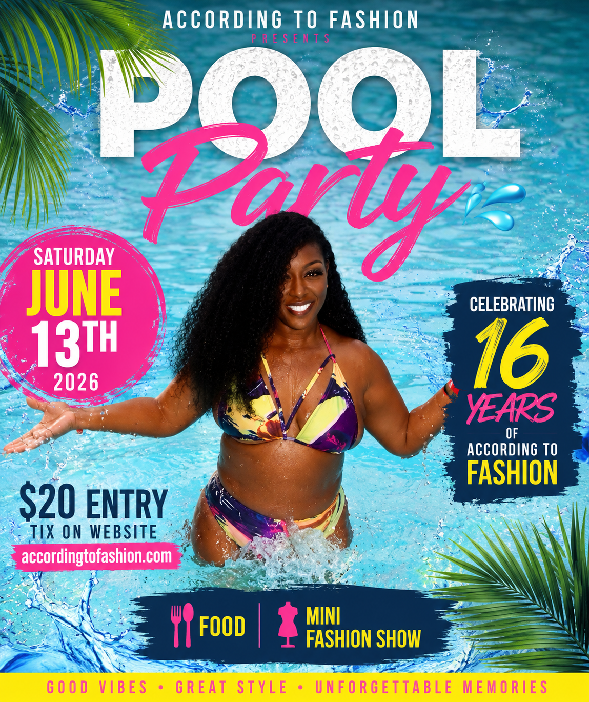 Pool Party Ticket