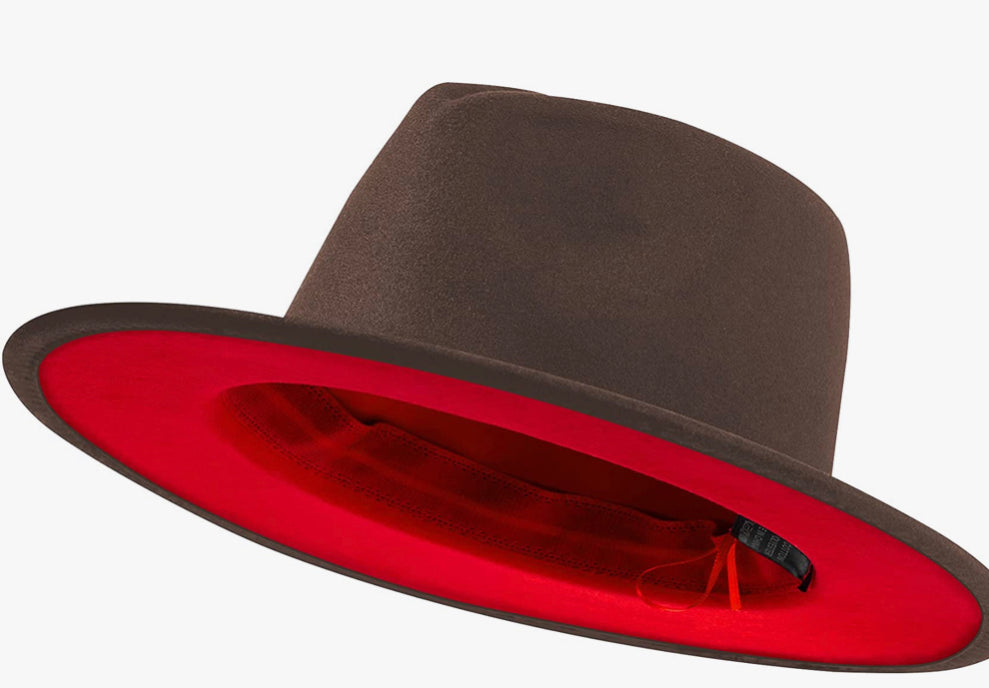 Premium Two Tone Fedora